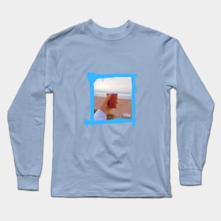 Coffee , Coastal Coffee : Embracing the Beach's Warmth,Sun Sand Salt Beach Shirt Long Sleeve T-Shirt